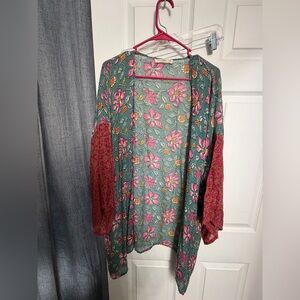 Floral Kimono Cardigan natural life